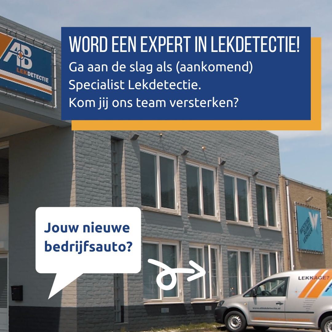 vacature lekdetectie specialist